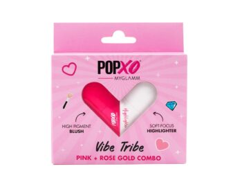 MyGlamm POPxo Blush Highlighter Combo Vibe Tribe Pink