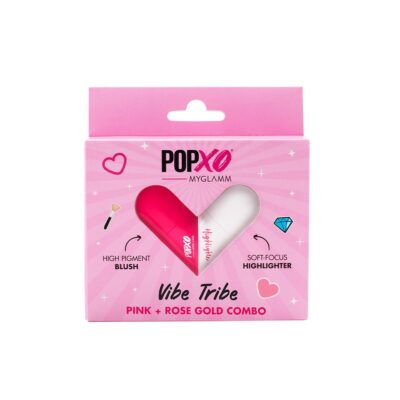 MyGlamm POPxo Blush Highlighter Combo Vibe Tribe Pink