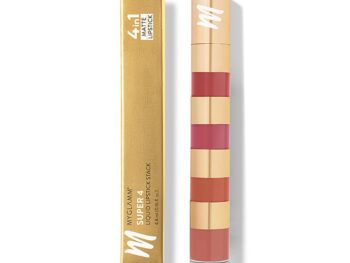 MyGlamm Super 4 Liquid Lipstick Stack Nude Mood Rose