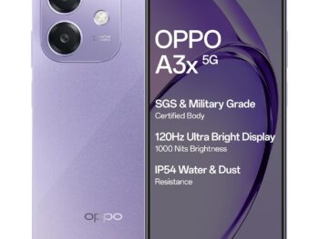 OPPO A3X 5G Starry Purple 4GB RAM 64GB Storage667 HD