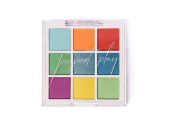 Pigment Play Playground Hero Shadow Palette 9 curated different shadesMattePigmented