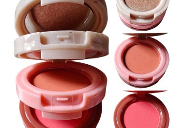 Professional Long Lasting Waterproof 3in1 Makeup Blusher Highlighter For