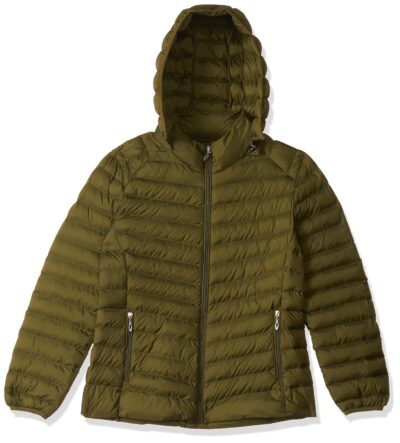 Qube By Fort Collins Womens Nylon Standard Length Jacket