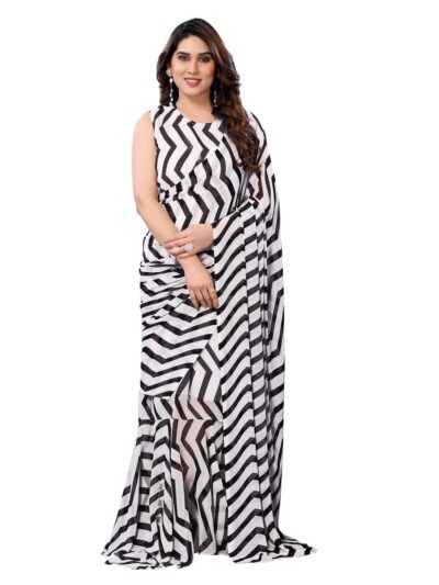 RAJESHWAR FASHION WITH RF Ready to Wear Gown Saree For