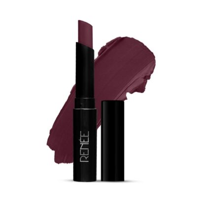 RENEE Very Matte Lipstick Plum Long Lasting Hydrating and