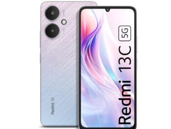 Redmi 13C 5G Startrail Silver 8GB RAM 256GB Storage