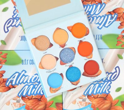 SFR COLOR Almod milk pressed powder eyeshadow palette Blue