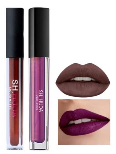SH HUDA Sensational Non Transfer Waterproof Long Lasting Beauty Liquid Matte Lipsticks