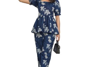 SIRIL Womens Co ord Set Rayon Blend Top and Pant Set