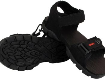 SPARX Men Black Sports Sandals