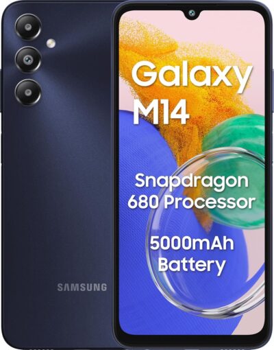 Samsung Galaxy M14 4G Sapphire Blue4GB64GB 50MP Triple Cam