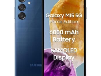 Samsung Galaxy M15 5G Prime Edition Blue Topaz4GB RAM128GB Storage
