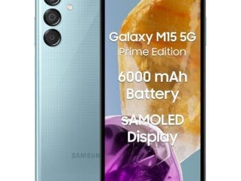Samsung Galaxy M15 5G Prime Edition Celestial Blue6GB RAM128GB Storage