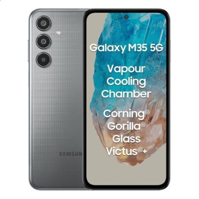 Samsung Galaxy M35 5G Thunder Grey6GB RAM128GB Storage Corning Gorilla