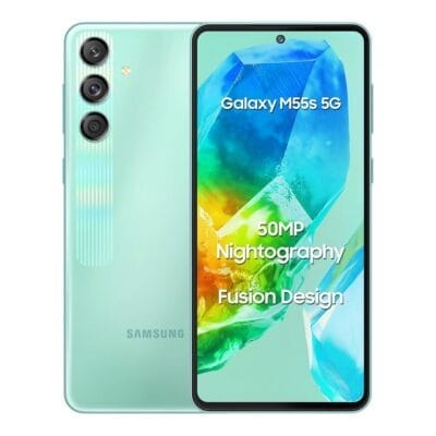Samsung Galaxy M55s 5G Coral Green8GB RAM128GB Storage 50MP