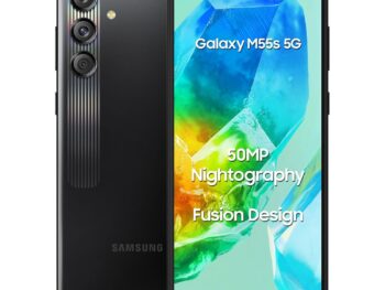 Samsung Galaxy M55s 5G Thunder Black8GB RAM256GB Storage 50MP