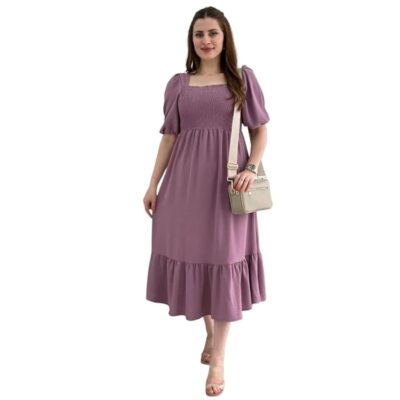 Sheetal Associates Women Casual Regular Sleeves Crepe Solid Fit and