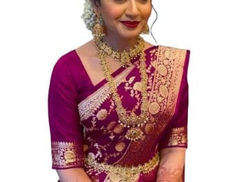 Sugathari Womens Banarasi Saree Pure Kanjivaram Silk Saree Soft new