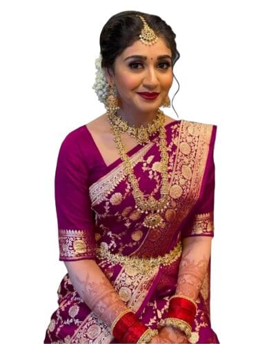 Sugathari Womens Banarasi Saree Pure Kanjivaram Silk Saree Soft new