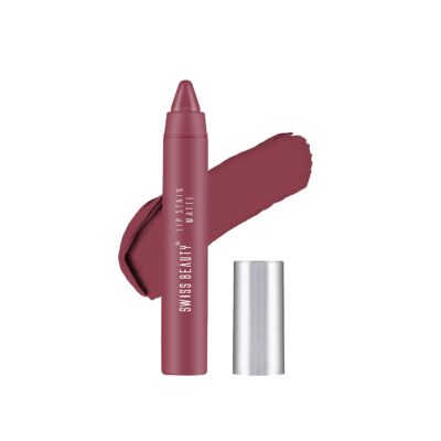 Swiss Beauty Stain Matte Lipstick Long Lasting Hydrating