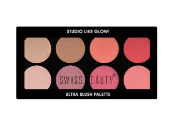 Swiss Beauty Ultra Blush Palette with highly blendable shades