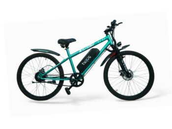 TATTVALABS SJ X1 Unisex Electric Cycle26X21 Tires with Front SuspensionDual Disc