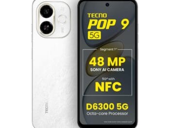 TECNO POP 9 5G Aurora Cloud 4GB64GB Segments 1st