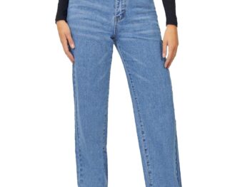 TOPLOT Straight Leg Jeans for Women
