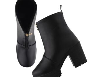 TRYME Latest and Stylish Stunning Block Heel Extra Cushion Inner