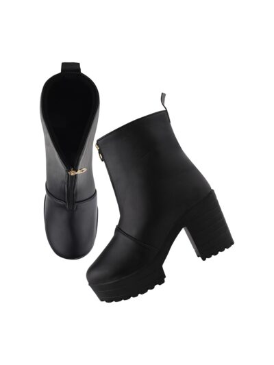 TRYME Latest and Stylish Stunning Block Heel Extra Cushion Inner