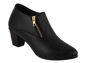 TRYME Latest and Stylish Stunning Block Heel Fashionable Ankle Boots