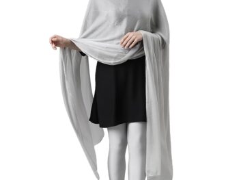 TWIN BIRDS Stylish Light Weight Shimmer DupattaShawl for Women
