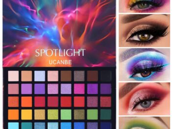 UCANBE Cosluxe Ucanbe Spotlight Eyeshadow Palette Professional 40 Color Eye
