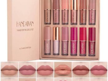 URBANMAC Liquide matte Lipstick 12Pcs Set waterproof long lasting