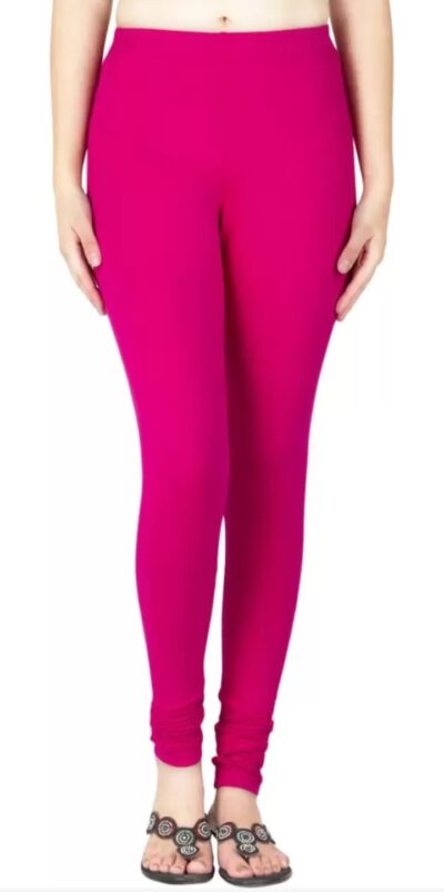 Ultra Soft Cotton 4 Way Stretchable Churidar Solid Regular and