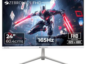 ZEBRONICS EA224 24604cm Slim Gaming Monitor 165Hz FHD 1920x1080 169