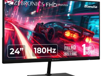 ZEBRONICS New Launch N24A 24604 cm Gaming Monitor FHD 1920x1080