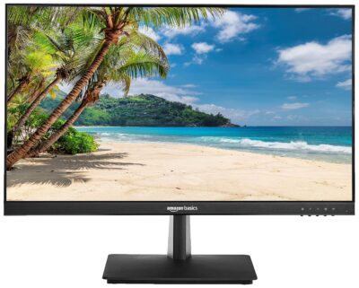amazon basics 238 inches IPS Monitor with Borderless Design FHD