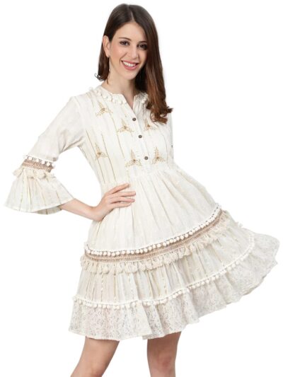 ishin Women Knee Length Dress