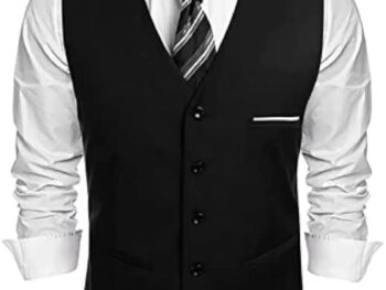 mens business suit vest slim fit dress vest waistcoat