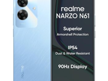 realme NARZO N61 Voyage Blue4GB RAM64GB Storage 90Hz Eye Comfort