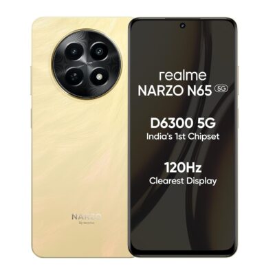 realme NARZO N65 5G Amber Gold 6GB RAM 128GB Storage