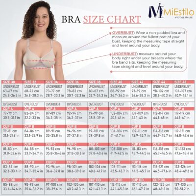 MiEstilo Women's Cotton Blend Lightly Padded Wirefree T-Bralette Bra Combo - Image 7
