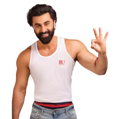 Rupa Jon Round Neck Sleeveless Vest for Men | 100% Cotton Fabric | Regular Fit | Anti-Bacterial | Pack of 3 - Image 6