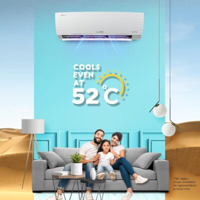 Lloyd 1.5 Ton 5 Star Inverter Split AC (5 in 1 Convertible, Anti Corrosion Coating, Copper, PM 2.5 Filter, 2024 Model, White with Chrome Deco Strip, GLS18I5FWBEW) - Image 5