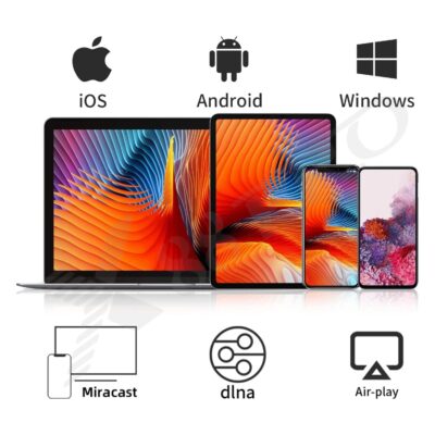 HSI 4k HDMI Cromecast WiFi Wireless Display Dongle | DLNA Wireless HDMI Screen Mirroring WiFi Adaptor, LED/TV/LCD/Projector Receiver Device Easy Sharing Wireless Streaming Compatible Phone/Android - Image 6