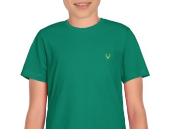 Allen Solly Boy's Solid Regular Fit T-Shirt
