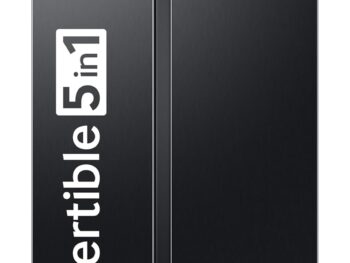 Samsung 653 L, 3 Star, Frost Free, Double Door, Convertible 5-in-1 Digital Inverter, Side By Side AI Enabled Smart Refrigerator with WiFi (RS76CG8003B1HL, Black Matt)
