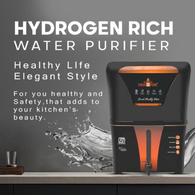 AQUA D PURE 4 in 1 Alkaline RO Waer Purifier with Goodness of Copper and RO, UV, UF, Inbuilt TDs Adjuster, Multisource Water Compatibility, Black - Image 5
