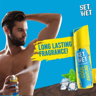 SET WET Deodorant Spray Perfume Cool, Charm & Mischief Avatar for men, 150ml (Pack of 3) - Image 9